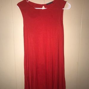 Red Shift T-Shirt Dress